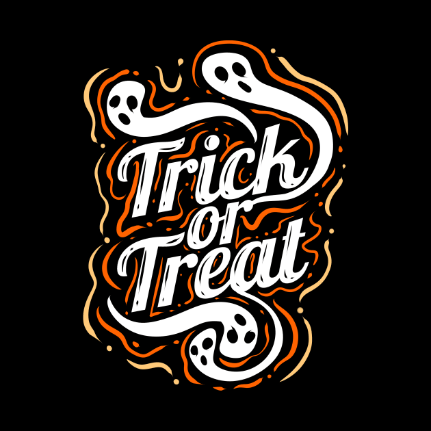 Trick Or Treat Costume Spirits Flying Ghosts Halloween by SinBle