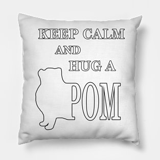 Hug a Pom Pillow