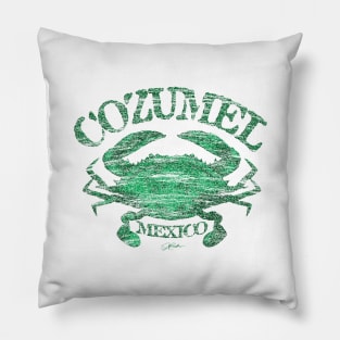 Cozumel, Mexico, Atlantic Blue Crab Pillow