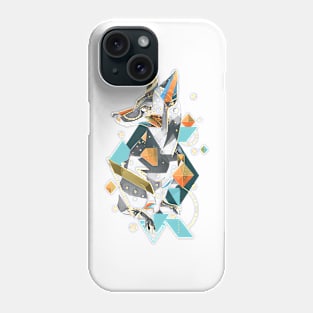 Abstract Cosmic Wolf Phone Case