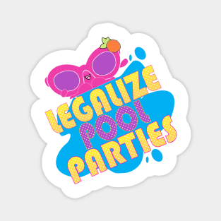 Legalize pool parties..Las Vegas vacation matching Magnet