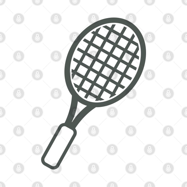 Tennis racket by ShirtyLife