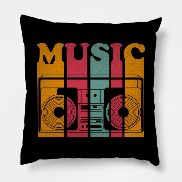 music lovers, musician and guitarists Pillow by OutfittersAve