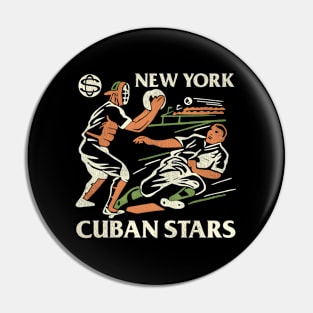 New York Cuban Stars Baseball Team Pin