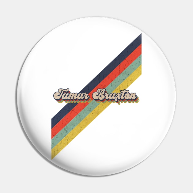 retro vintage color Tamar Braxton Pin by HarryMarket