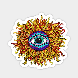 PSYCHEDELIC ART - VISIONARY ART 7 Magnet