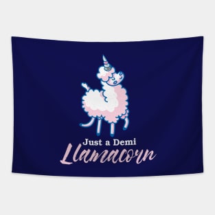 Just a demi Llamacorn Tapestry