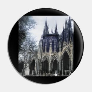 A Gothic Cathedral Pin