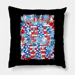 Home Of The Free Because Of The Brave 4th In July USA Pillow