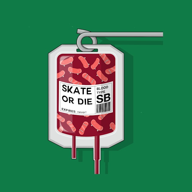 Skate or Die by michaelsmithart