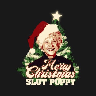 Merry Christmas Slut Puppy T-Shirt