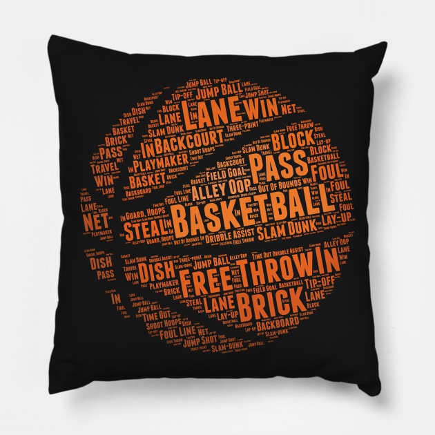 Basketball Ball Kids Boys Gift product Pillow by theodoros20