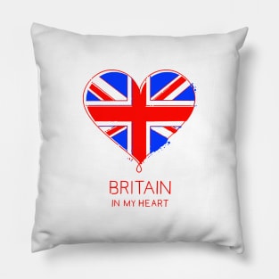 Britain In My Heart Pillow