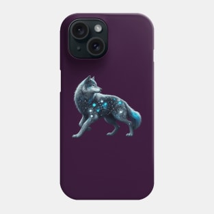 The Celestial wolf. Phone Case