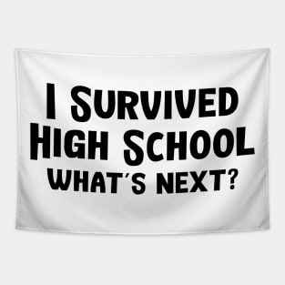 I Survived High School What's Next Tapestry