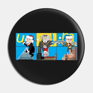 Ulm Christmas Pin