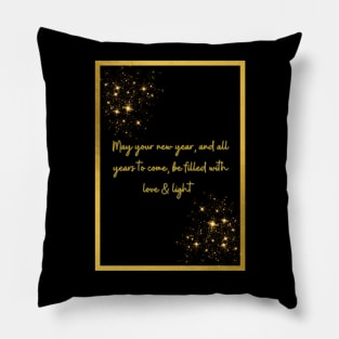 Holiday Collection - Happy New Year (Variation 2) Pillow