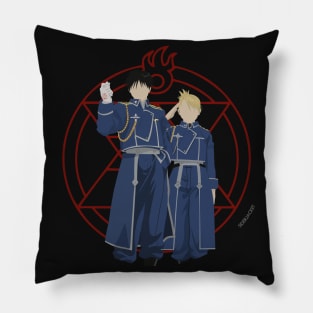 The Fire Couple Pillow