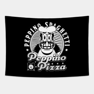 Peppino Pizza Crest Tapestry