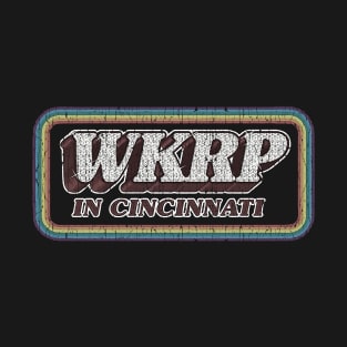Vintage WKRP Rainbow Border T-Shirt
