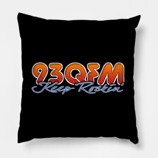 93 QFM Radio Pillow