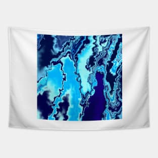 Ocean blue Tapestry