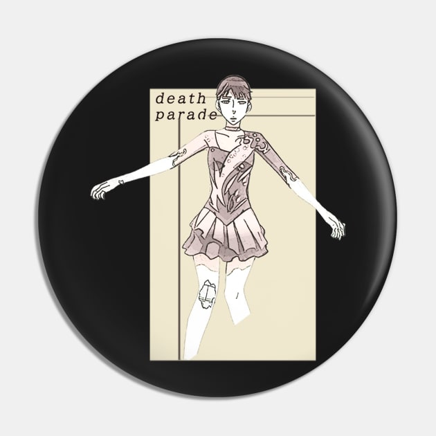 Death Parade ''INJURED VENGEANCE'' V2 Pin by riventis66