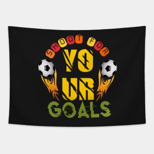 shoot for your goals Tapestry