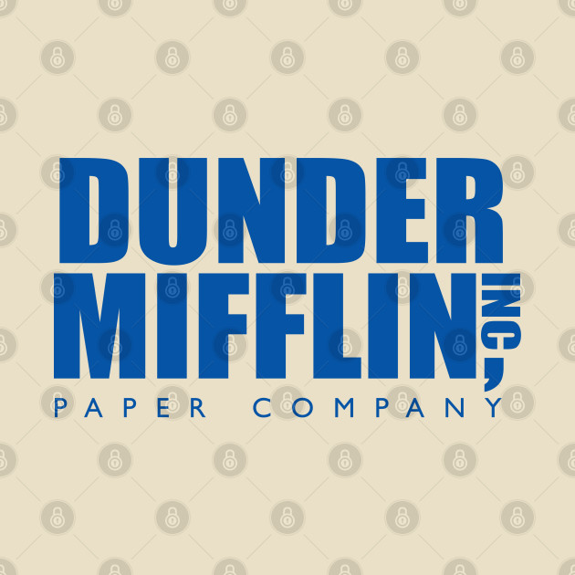 Dunder Mifflin (The Office) by pelicanfly