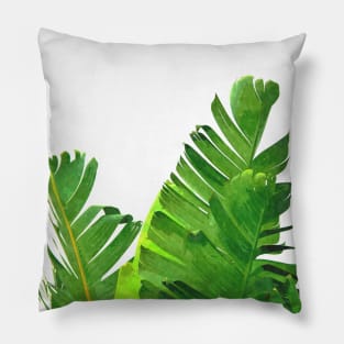 Palm Banana Leaves Pillow