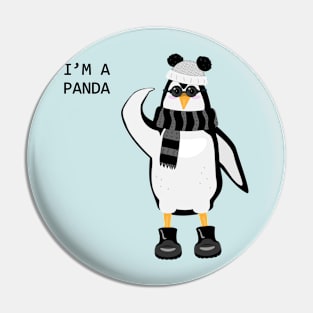 I am a panda Pin