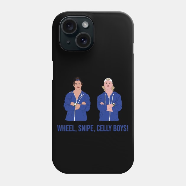 LetterKenny Jonesy and Reilly Wheel Snipe Celly boys Phone Case by Hevding