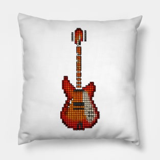 Tiled Pixel 360 12-String Guitar Upright Pillow