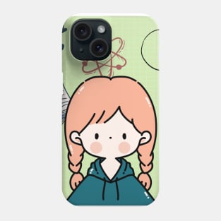 Cute student Phone Case