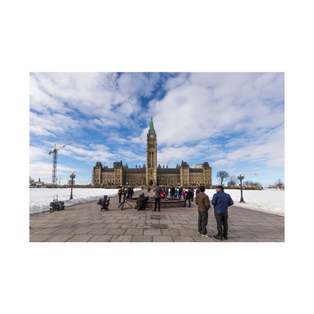 Canada's Parliament buildings in Ottawa by josefpittner