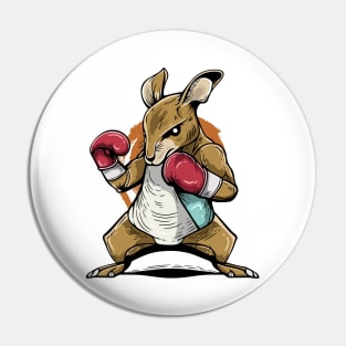 Cute Kangaroo Jab  With Small Body And Fight Pin