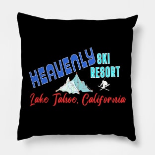 Heavenly Ski Resort Lake Tahoe U.S.A. Gift Ideas For The Ski Enthusiast. Pillow