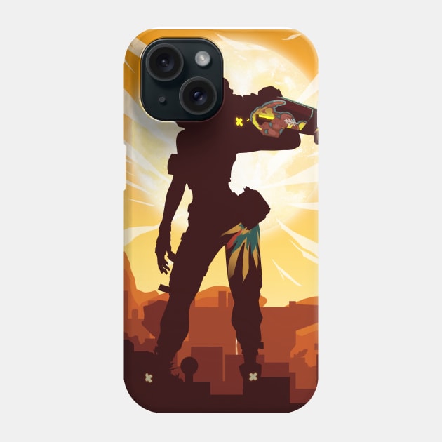 Raze x Fracture Phone Case by Naui Kev Art