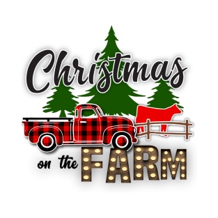 Christmas on the Farm T-Shirt