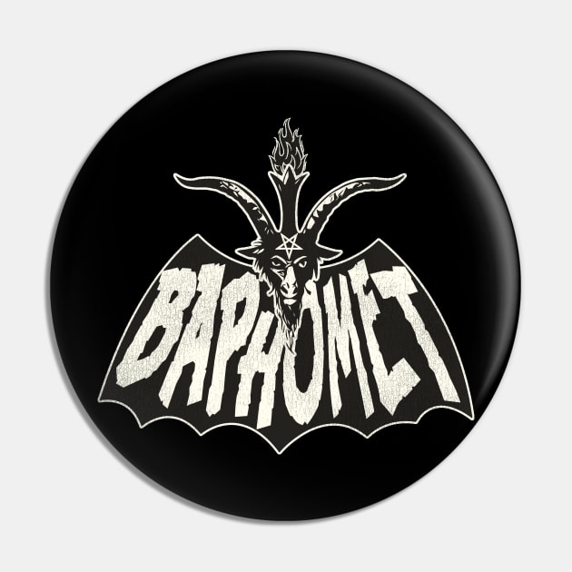 BAPHOMET aka (Bat)phomet Pin by darklordpug