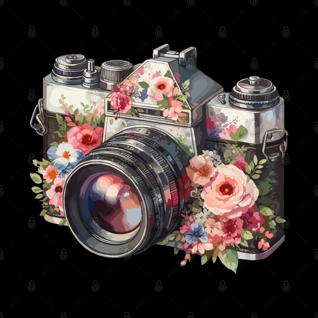 Vintage Retro Camera by Siha Arts