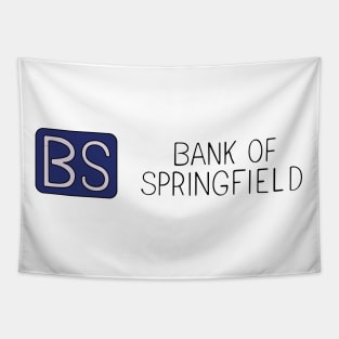 Bank of Springfield Logo Tapestry