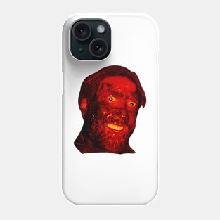 Face And Man Scary Face Phone Case