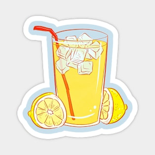 Summer Lemon Juice Magnet