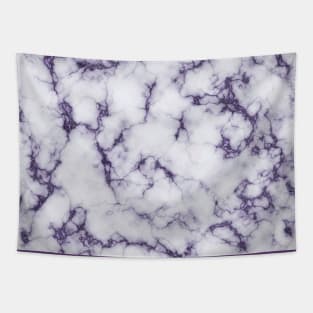 Purple glittery marble Tapestry