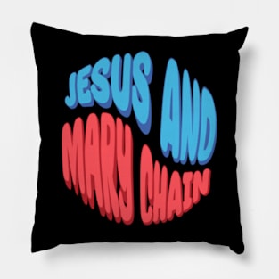 Jesus And Mary Chain Pillow