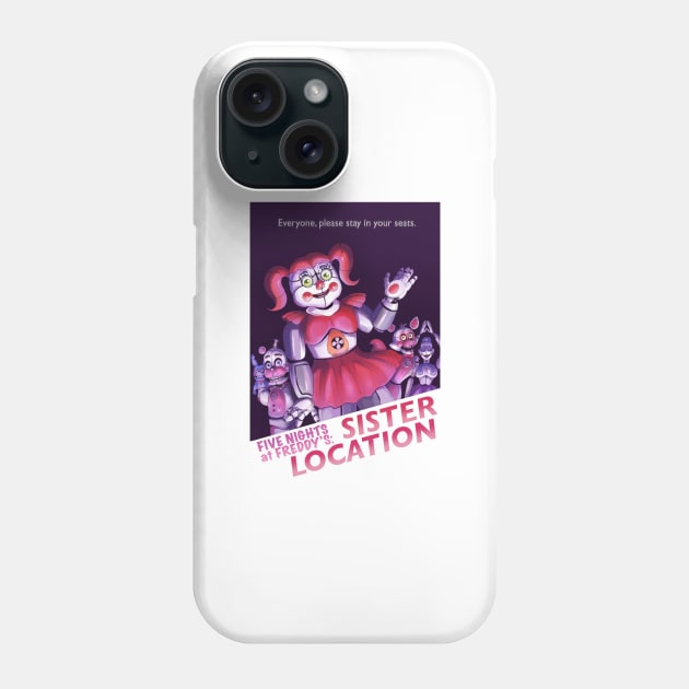 Sister Location Phone Case by chronodia