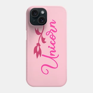 Flower Unicorny Phone Case