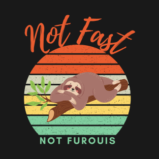 Not Fast Not Furious T-Shirt