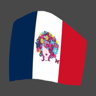 Art Nouveau French Flag T-Shirt